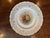 Rare set of two E.Perry Royal Doulton Cabinet Plates. They are heavily gilded scrollwork, raised gold with hanging floral...