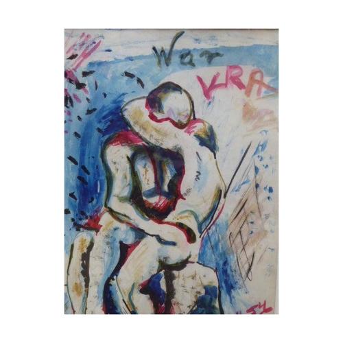 Maria Rajecka, Pair of Impressionist Watercolours, 1950, Watercolor, Framed For Sale - Image 12 of 13