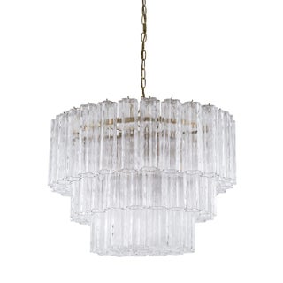 Medium Treviso Chandelier from Pure White Lines For Sale