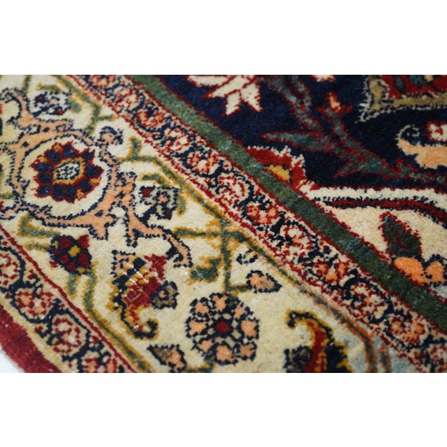 Late 19th Century Antique Bidjar Rug 4'9'' X 7'2'' For Sale - Image 4 of 9