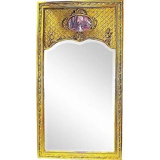 19th C. French Trumeau Mirror For Sale