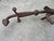 Antique Hand Forged Iron Dragon Gothic Andirons, 1700s, Set of 2 For Sale - Image 12 of 14