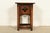 Mission Stickley Brothers Style Antique Mission Oak Arts & Crafts Cutout Tabouret Side Table, Circa 1905 For Sale - Image 3 of 10