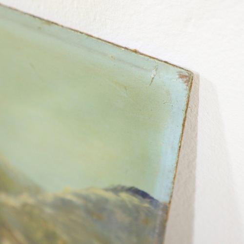 Brizioli, Mountain Landscape, 2000s, Oil on Panel For Sale - Image 6 of 8