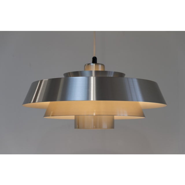 Mid-Century Modern Danish Nova Pendant by Jo Hammerborg for Fog & Mørup, 1960s. For Sale - Image 3 of 16
