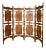 1970s Vintage Hand Carved Rosewood Shoji Screen Room Divider For Sale