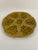 French Provincial 1950s French Gien Majolica Olive Green Oyster Plate For Sale - Image 3 of 15