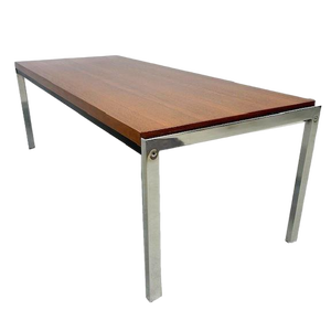Danish Coffee Teak in Teak & Chrome, 1950s
