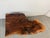 Walnut Live Edge Wood Slab Side Table For Sale - Image 4 of 12