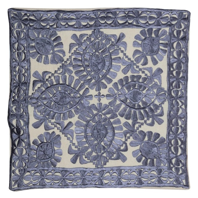 18"x18" Decorative Cotton Cushion Cover. New Toss Pillow. Modern Accent Pillow For Sale