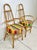 Vintage Tall Back Rattan Arm Chairs- A Pair For Sale - Image 12 of 12
