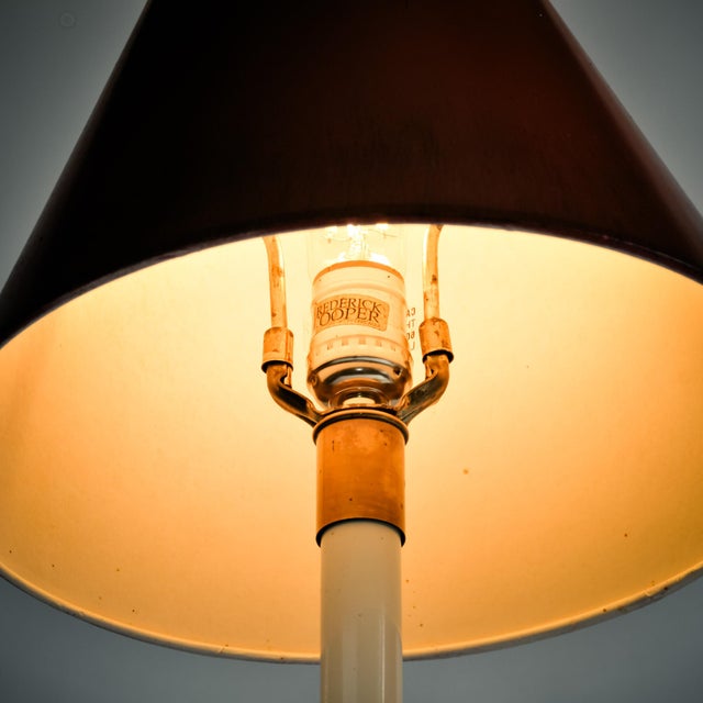 1970s Fredrick Cooper Barley Twist Brass Lamps: A Pair For Sale - Image 9 of 17