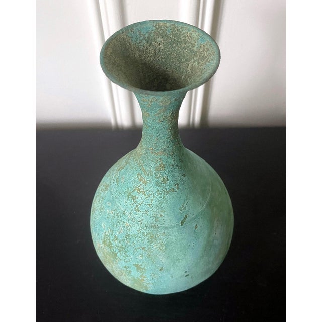 Contemporary Korean Bronze Bottle Goryeo Dynasty For Sale - Image 3 of 17