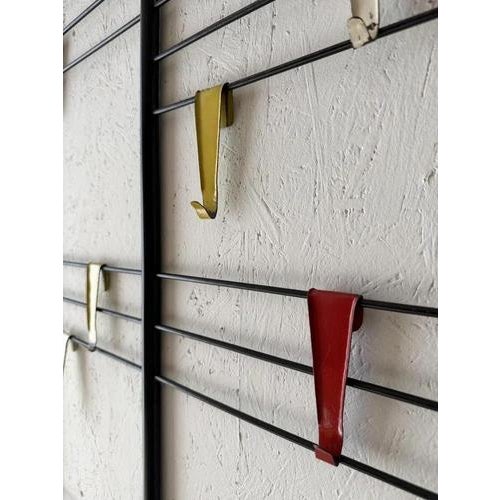 Tjerk Reijenga Pilastro Scale Coat Rack by Tjerk Reijenga, 1950s For Sale - Image 4 of 12
