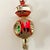 Antique German Art Deco Hollywood Regency Blown Mercury Glass Christmas Tree Topper With Indented Stars For Sale - Image 12 of 12