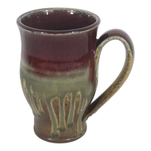 Vintage Signed Stoneware Studio Pottery Coffee Mug