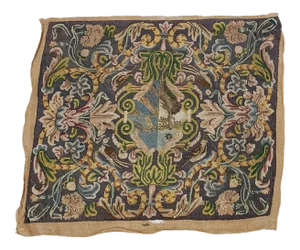 18th to 19th Century Sampler With Birds & Floral Motif