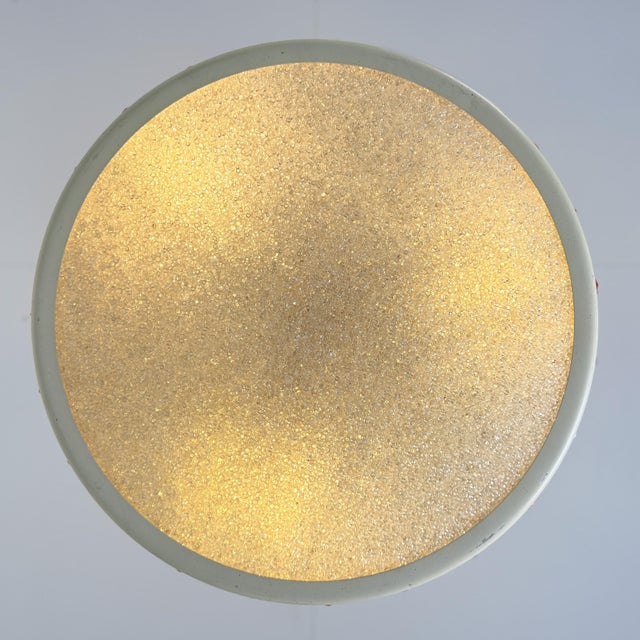 Vintage DDR UFO Lamp in White with Red Elements, 1970s For Sale - Image 12 of 13