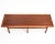 Wood Founders Furniture Jack Cartwright Walnut Book Matched Coffee Table Brass 1970s For Sale - Image 7 of 12