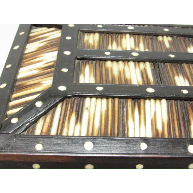 Anglo Indian Quill Box For Sale - Image 9 of 10