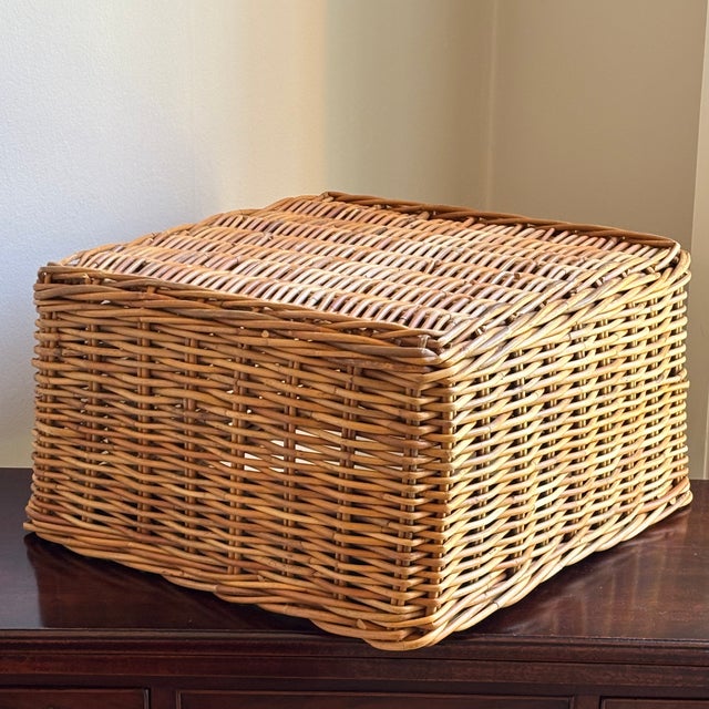Vintage French Country-Style Storage Basket For Sale - Image 13 of 13