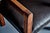 Art Deco Armchair in Oak with Upholstered Black Leather, France, 1920s For Sale - Image 11 of 15