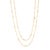 Victorian Antique Portuguese Long Guard Chain Necklace 19k Yellow Gold 74" Extra Long For Sale - Image 3 of 4