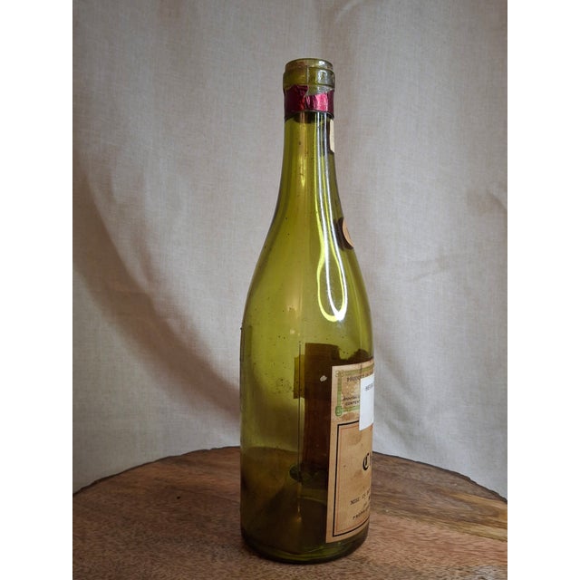 Vintage Empty 1947 Chambertin Wine Bottle Heublein Rare Wine Auction Provenance For Sale - Image 12 of 18