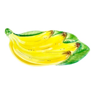 Vintage Italian Banana Serving Dish For Sale