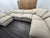 Contemporary Rh Cloud Modular Sectional 6-Piece Configuration | Perennials® Performance Textured Linen Weave | Warm Neutral For Sale - Image 3 of 18