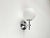 Mid-Century Modern Swiss Space Age Type 1802 Chrome Sconce by E.R. Nele for Temde, 1960s For Sale - Image 10 of 16