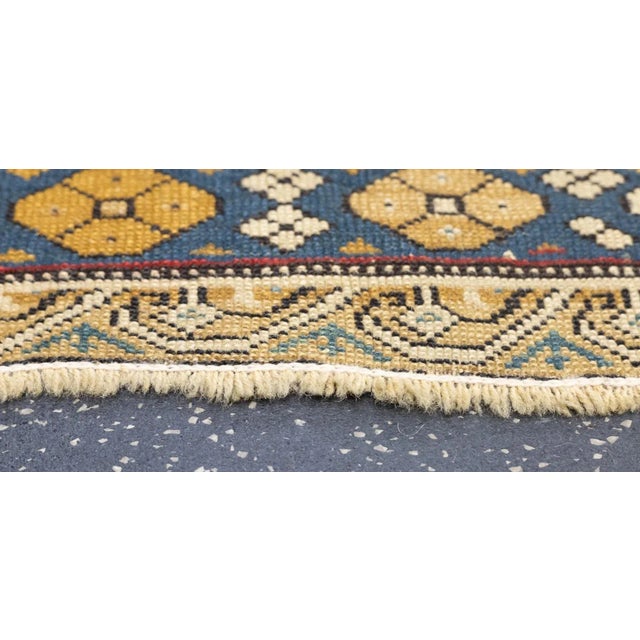Textile Antique Shirvan Rug 3'9'' x 4'10'' For Sale - Image 7 of 11