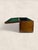 Early 20th Century Antique English Oak Lidded Storage Box With Green Baize Lining For Sale In Tampa - Image 6 of 7