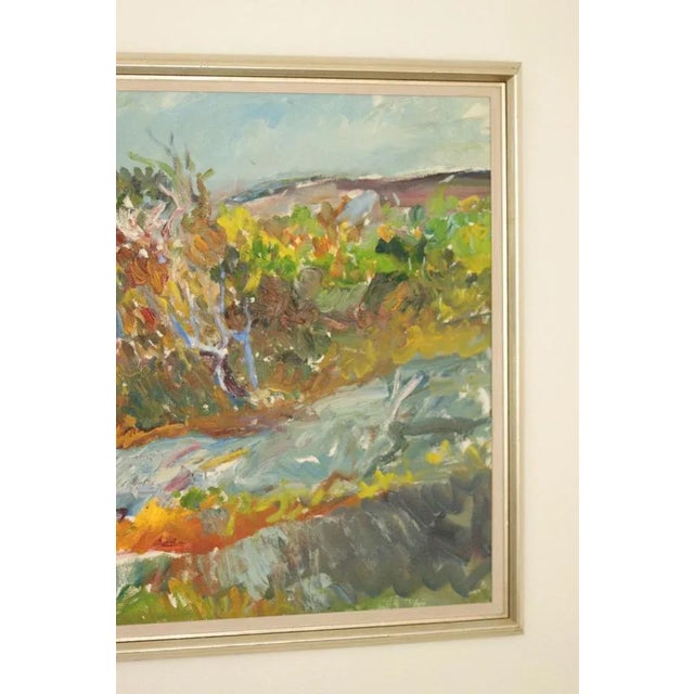 Per Falk, St Eriks Kulle, Marstrand, 1970s, Oil on Canvas, Framed For Sale - Image 6 of 11