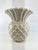 Ceramic Vintage Mid Century Ceramic Pineapple Vase With Scalloped Rim For Sale - Image 7 of 9