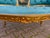 1970 French Louis XVI Gold Beech Velvet Settee - 1 Pc For Sale - Image 13 of 15