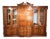 Vintage 1980s Traditional Thomasville Cherry Wood Modular Wall Unit System For Sale
