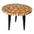 Moroccan Mid-Century Style Wooden and Resin Side Table 3 For Sale