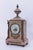 French Japy Freres French Bronze & Marble Mantle Clock For Sale - Image 3 of 14