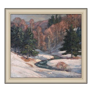 Mid 20th Century Winter Whispers, Leo Blake For Sale