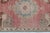 Textile Vintage Turkish Door Mat Rug – Reddish Ground With Medallion & Muted Florals -1' 9'' X 3' 7'' For Sale - Image 7 of 10