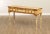 Gold 1990s Italian Florentine Style Paint Decorated Console Table For Sale - Image 8 of 13