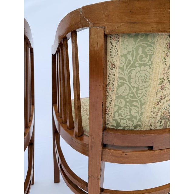 Vienna Secession Armchairs by Josef Maria Olbrich, Austria, 1900s, Set of 2 For Sale - Image 5 of 11