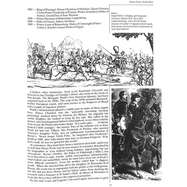 "The Savile Row Story an Illustrated History" 1988 Walker, Richard For Sale - Image 17 of 18