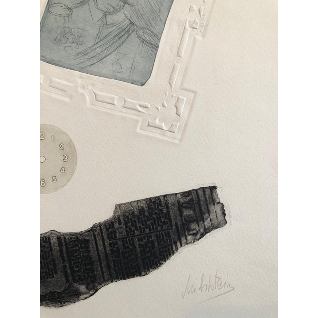 Zvi MilshteinPortraits Erotic Vignettes French Israeli Surrealist Aquatint Etching Le Colonel, c.1960s For Sale - Image 4 of 4