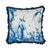Blue Contemporary Schumacher Shengyou Toile Pillow in Blue For Sale - Image 8 of 8