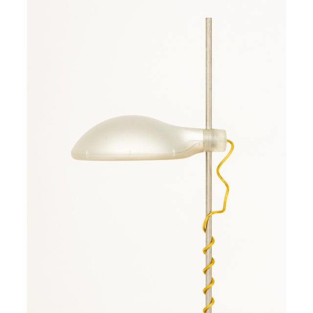 Jasper Morrison (English, b. 1959) for Flos Luxmaster Floor Lamp, with adjustable sliding directional light and coiled...