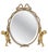 Gold 19th Century Gilded Bronze Freestanding Table Mirror For Sale - Image 8 of 8