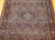 Vintage Kashan Rug, Hand-Knotted Wool & Cotton, Floral Pattern, Red & Navy, 4x6 For Sale - Image 12 of 18