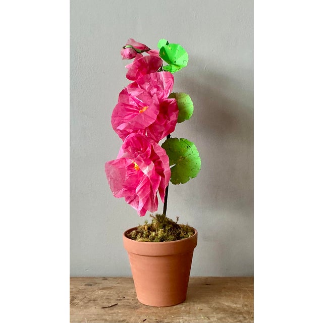 Contemporary Hand Rolled Paper Flowers For Sale - Image 4 of 7